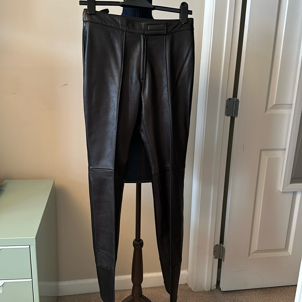 Leather pants